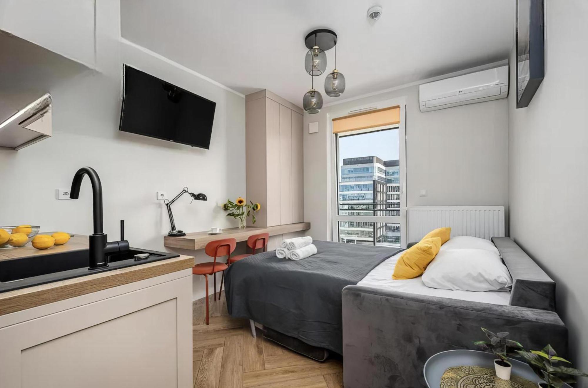 77 Wiktoryn Studio Apartment Warsaw Luaran gambar