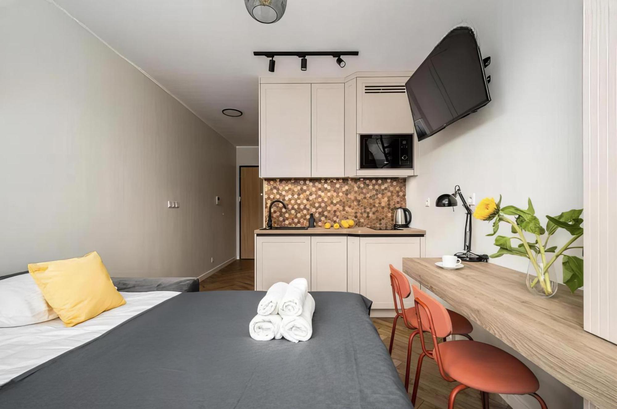 77 Wiktoryn Studio Apartment Warsaw Luaran gambar